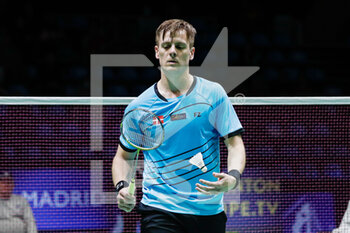 28/04/2022 - Hans-Kristian Solberq Vittinghus from Denmark, Quarter final during the European Badminton Championships 2022 on April 28, 2022 at Gallur Sports Center in Madrid, Spain - EUROPEAN BADMINTON CHAMPIONSHIPS 2022 - BADMINTON - ALTRO