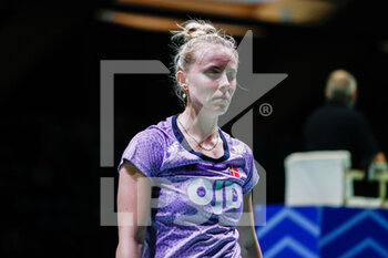 28/04/2022 - Mia Blichfeldt from Denmark, Quarter final during the European Badminton Championships 2022 on April 28, 2022 at Gallur Sports Center in Madrid, Spain - EUROPEAN BADMINTON CHAMPIONSHIPS 2022 - BADMINTON - ALTRO