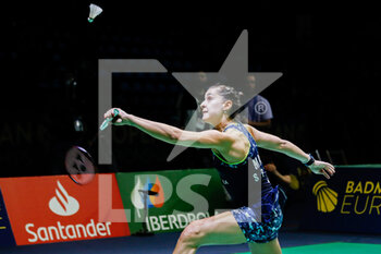 28/04/2022 - Carolina Marin from Spain, Quarter final during the European Badminton Championships 2022 on April 28, 2022 at Gallur Sports Center in Madrid, Spain - EUROPEAN BADMINTON CHAMPIONSHIPS 2022 - BADMINTON - ALTRO