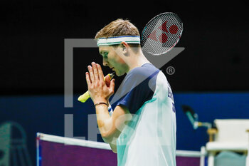 29/04/2022 - Viktor Axelsen from Denmark, Semi final during the European Badminton Championships 2022 on April 29, 2022 at Gallur Sports Center in Madrid, Spain - EUROPEAN BADMINTON CHAMPIONSHIPS 2022 - BADMINTON - ALTRO