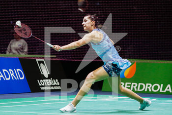 29/04/2022 - Carolina Marin from Spain, Semi final during the European Badminton Championships 2022 on April 29, 2022 at Gallur Sports Center in Madrid, Spain - EUROPEAN BADMINTON CHAMPIONSHIPS 2022 - BADMINTON - ALTRO