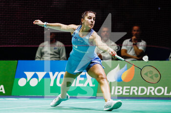 29/04/2022 - Carolina Marin from Spain, Semi final during the European Badminton Championships 2022 on April 29, 2022 at Gallur Sports Center in Madrid, Spain - EUROPEAN BADMINTON CHAMPIONSHIPS 2022 - BADMINTON - ALTRO