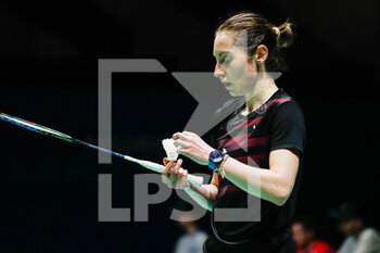 29/04/2022 - Kirsty Gilmour from Scotland, Semi final during the European Badminton Championships 2022 on April 29, 2022 at Gallur Sports Center in Madrid, Spain - EUROPEAN BADMINTON CHAMPIONSHIPS 2022 - BADMINTON - ALTRO