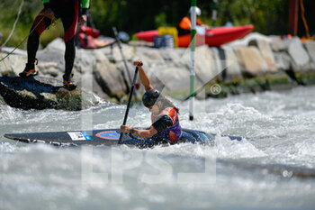 2022-07-10 - Ivrea, Italy 09 July 2022
2022 ICF Junior and U23 Canoe Slalom World Championships in Ivrea, Italy, 
the world's best U23 canoe slalom paddlers took the stage and fought for world title.

The following races were held: Women's Canoe Under 23 (C1)
Men's Canoe Under 23 (C1), Women's Kayak Under 23(K1)
Men's Kayak Under 23 (K1); Men's Kayak Junior (K1), Women's Kayak Junior (K1), Women's Canoe Junior (K1), Men's Canoe Junior (K1), 

Women''s Canoe Under 23
Borghi Elena ITA (9) 
Gold Medal - 2022 ICF CANOE SLALOM JUNIOR/U23 WORLD CHAMPIONSHIPS  - ROWING - OTHER SPORTS