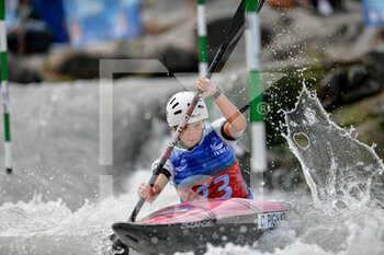 2022-07-10 - Ivrea, Italy 09 July 2022
2022 ICF Junior and U23 Canoe Slalom World Championships in Ivrea, Italy, 
the world's best U23 canoe slalom paddlers took the stage and fought for world title.

The following races were held: Women's Canoe Under 23 (C1)
Men's Canoe Under 23 (C1), Women's Kayak Under 23(K1)
Men's Kayak Under 23 (K1); Men's Kayak Junior (K1), Women's Kayak Junior (K1), Women's Canoe Junior (K1), Men's Canoe Junior (K1), 

Women's Kayak Junior
Pignat Caterina ITA (23) - 2022 ICF CANOE SLALOM JUNIOR/U23 WORLD CHAMPIONSHIPS  - ROWING - OTHER SPORTS