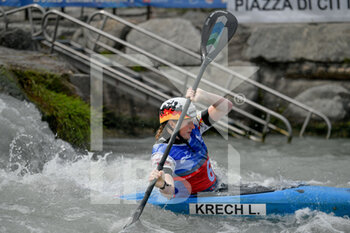 2022-07-10 - Ivrea, Italy 09 July 2022
2022 ICF Junior and U23 Canoe Slalom World Championships in Ivrea, Italy, 
the world's best U23 canoe slalom paddlers took the stage and fought for world title.

The following races were held: Women's Canoe Under 23 (C1)
Men's Canoe Under 23 (C1), Women's Kayak Under 23(K1)
Men's Kayak Under 23 (K1); Men's Kayak Junior (K1), Women's Kayak Junior (K1), Women's Canoe Junior (K1), Men's Canoe Junior (K1), 

Women's Kayak Junior
Krech Lucie GER (6) - 2022 ICF CANOE SLALOM JUNIOR/U23 WORLD CHAMPIONSHIPS  - ROWING - OTHER SPORTS