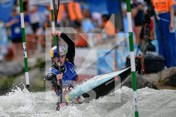 2022-07-10 - Ivrea, Italy 09 July 2022
2022 ICF Junior and U23 Canoe Slalom World Championships in Ivrea, Italy, 
the world's best U23 canoe slalom paddlers took the stage and fought for world title.

The following races were held: Women's Canoe Under 23 (C1)
Men's Canoe Under 23 (C1), Women's Kayak Under 23(K1)
Men's Kayak Under 23 (K1); Men's Kayak Junior (K1), Women's Kayak Junior (K1), Women's Canoe Junior (K1), Men's Canoe Junior (K1), 

Women's Kayak Junior
Leibfarth Evy USA (1) - 2022 ICF CANOE SLALOM JUNIOR/U23 WORLD CHAMPIONSHIPS  - ROWING - OTHER SPORTS