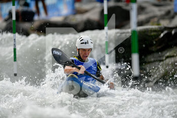 2022-07-10 - Ivrea, Italy 09 July 2022
2022 ICF Junior and U23 Canoe Slalom World Championships in Ivrea, Italy, 
the world's best U23 canoe slalom paddlers took the stage and fought for world title.

The following races were held: Women's Canoe Under 23 (C1)
Men's Canoe Under 23 (C1), Women's Kayak Under 23(K1)
Men's Kayak Under 23 (K1); Men's Kayak Junior (K1), Women's Kayak Junior (K1), Women's Canoe Junior (K1), Men's Canoe Junior (K1), 

Men's Kayak Junior 
Pistoni  Michele  ITA (11) - 2022 ICF CANOE SLALOM JUNIOR/U23 WORLD CHAMPIONSHIPS  - ROWING - OTHER SPORTS