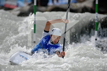 2022-07-10 - Ivrea, Italy 09 July 2022
2022 ICF Junior and U23 Canoe Slalom World Championships in Ivrea, Italy, 
the world's best U23 canoe slalom paddlers took the stage and fought for world title.

The following races were held: Women's Canoe Under 23 (C1)
Men's Canoe Under 23 (C1), Women's Kayak Under 23(K1)
Men's Kayak Under 23 (K1); Men's Kayak Junior (K1), Women's Kayak Junior (K1), Women's Canoe Junior (K1), Men's Canoe Junior (K1), 

Men's Kayak Junior 
Ferrazzi Xabier  ITA (29) - 2022 ICF CANOE SLALOM JUNIOR/U23 WORLD CHAMPIONSHIPS  - ROWING - OTHER SPORTS