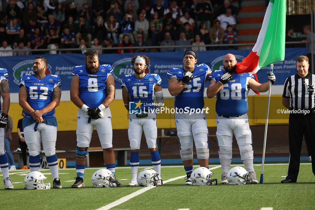 2023 European Championship Qualifiers - Italy vs England - AMERICAN FOOTBALL - OTHER SPORTS