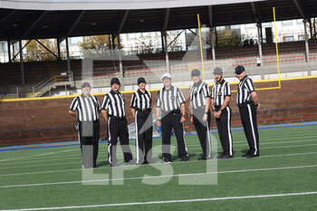 30/10/2022 - Referees of the match - 2023 EUROPEAN CHAMPIONSHIP QUALIFIERS - ITALY VS ENGLAND - FOOTBALL AMERICANO - ALTRO
