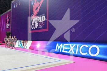 2022-06-03 - Mexico (MEX) 5 hoops group team - RHYTHMIC GYMNASTICS FIG WORLD CUP 2022 - GYMNASTICS - OTHER SPORTS
