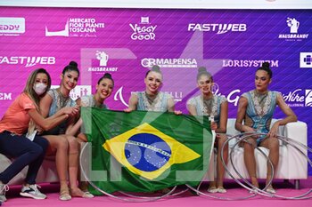 2022-06-03 - Brasil (BRA) team group - RHYTHMIC GYMNASTICS FIG WORLD CUP 2022 - GYMNASTICS - OTHER SPORTS