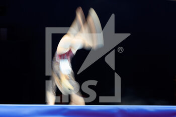 2022-08-13 - 13.8.2022, Munich, Olympiahalle Munich, European Championships Munich 2022: Artistic Gymnastics - Women's Team Final, Alice D Amato (ITA) at the floor - EUROPEAN CHAMPIONSHIPS MUNICH 2022: ARTISTIC GYMNASTICS - WOMEN'S TEAM FINAL - GYMNASTICS - OTHER SPORTS