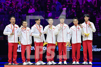 02/11/2022 - Team's Final MAG Gold Medal: China
 - ARTISTIC GYMNASTICS WORLD CHAMPIONSHIPS - MEN'S TEAM FINAL - GINNASTICA - ALTRO