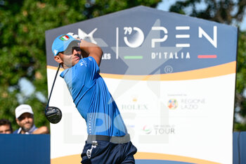 2022-09-18 - Flavio Michetti (ITA) during the DS Automobiles Italian Golf Open 2022 at Marco Simone Golf Club on September 18, 2022 in Rome Italy. - DS AUTOMOBILES 79° OPEN D'ITALIA (DAY4) - GOLF - OTHER SPORTS