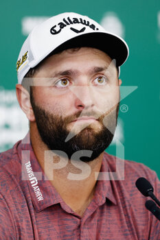 2022-10-09 - Jon Rahm of Spain press conference after winning the Acciona Open Espana 2022 on October 9, 2022 at Club de Campo de Madrid in Madrid, Spain - GOLF - ACCIONA OPEN ESPANA 2022 - GOLF - OTHER SPORTS