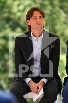 2022-06-28 - Alessandro Onorato. Councilor for Major Events, Sports, Tourism and Fashion during the presentation conference of the World Street Skateboarding Rome 2022 at the Parco del Colle Oppio in Rome on June 28, 2022 - WORLD STREET SKATEBOARDING ROME 2022 (DAY2) - SKATEBORD - OTHER SPORTS