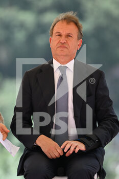 2022-06-28 - Vito Cozzoli presidente of Sport and Salute during the presentation conference of the World Street Skateboarding Rome 2022 at the Parco del Colle Oppio in Rome on June 28, 2022 - WORLD STREET SKATEBOARDING ROME 2022 (DAY2) - SKATEBORD - OTHER SPORTS