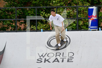 2022-06-28 - athletes practice the course during the World Street Skateboarding Rome 2022 at Colle Oppio park in Rome on 28 June 2022 - WORLD STREET SKATEBOARDING ROME 2022 (DAY2) - SKATEBORD - OTHER SPORTS