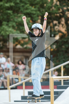 2022-07-03 - World Street Skateboarding Women Final (Rome) - Funa Nakayama - WORLD STREET SKATEBOARDING ROME 2022 (DAY7) - SKATEBORD - OTHER SPORTS