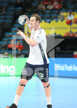 2022-01-28 - Sander Sagosen of Norway during the EHF Euro 2022, Placement Match 5/6 Handball match between Iceland and Norway on January 28, 2022 at Budapest Multifunctional Arena in Budapest, Hungary - EHF EURO 2022, PLACEMENT MATCH 5/6 - ICELAND VS NORWAY - HANDBALL - OTHER SPORTS