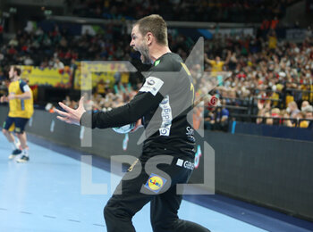30/01/2022 - Andreas Palicka of Sweden during the EHF Men's Euro 2022, Final handball match between Sweden and Spain on January 30, 2022 at Budapest Multifunctional Arena in Budapest, Hungary - EHF MEN'S EURO 2022, FINAL - SWEDEN VS SPAIN - PALLAMANO - ALTRO