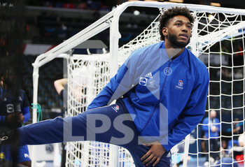2022-01-30 - Benoit Kounkoud of France warms up before the EHF Men's Euro 2022, Placement Match 3/4 handball match between France and Denmark on January 30, 2022 at Budapest Multifunctional Arena in Budapest, Hungary - EHF MEN'S EURO 2022, PLACEMENT MATCH 3/4 - FRANCE VS DENMARK - HANDBALL - OTHER SPORTS
