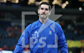 2022-01-30 - Remi Desbonnet of France warms up before the EHF Men's Euro 2022, Placement Match 3/4 handball match between France and Denmark on January 30, 2022 at Budapest Multifunctional Arena in Budapest, Hungary - EHF MEN'S EURO 2022, PLACEMENT MATCH 3/4 - FRANCE VS DENMARK - HANDBALL - OTHER SPORTS