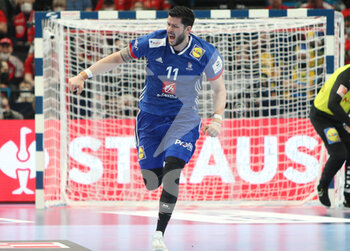 2022-01-30 - Nicolas Tournat of France during the EHF Men's Euro 2022, Placement Match 3/4 handball match between France and Denmark on January 30, 2022 at Budapest Multifunctional Arena in Budapest, Hungary - EHF MEN'S EURO 2022, PLACEMENT MATCH 3/4 - FRANCE VS DENMARK - HANDBALL - OTHER SPORTS