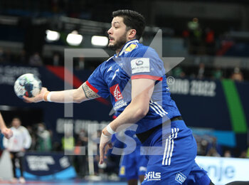 2022-01-30 - Nicolas Tournat of France during the EHF Men's Euro 2022, Placement Match 3/4 handball match between France and Denmark on January 30, 2022 at Budapest Multifunctional Arena in Budapest, Hungary - EHF MEN'S EURO 2022, PLACEMENT MATCH 3/4 - FRANCE VS DENMARK - HANDBALL - OTHER SPORTS