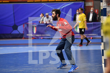 2022-02-06 - Valerio Sampaolo of Raimond Sassari
Raimond Handball Sassari - Conversano
Finale Maschile
FIGH Finals Coppa Italia 2022 - FINALI COPPA ITALIA 2022 - HANDBALL - OTHER SPORTS
