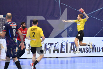 2022-02-06 - Valerio Sampaolo of Raimond Sassari
Raimond Handball Sassari - Conversano
Finale Maschile
FIGH Finals Coppa Italia 2022 - FINALI COPPA ITALIA 2022 - HANDBALL - OTHER SPORTS