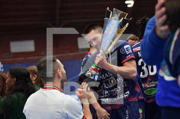 2022-02-06 - Andrea Delogu of Raimond Sassari
Raimond Handball Sassari - Conversano
Finale Maschile
FIGH Finals Coppa Italia 2022 - FINALI COPPA ITALIA 2022 - HANDBALL - OTHER SPORTS