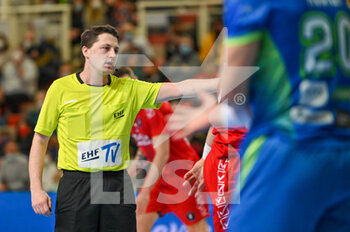 16/03/2022 - The Referee of the match Christoph Hurich (AUT) - 2023 WORLD CUP QUALIFIERS - ITALY VS SLOVENIA - PALLAMANO - ALTRO