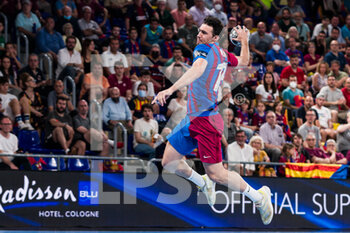 19/05/2022 - Aitor Arino of FC Barcelona in action during the EHF Champions League, Quarter Finals, 2nd leg handball match between FC Barcelona and SG Flensburg-Handewitt on May 19, 2022 at Palau Blaugrana in Barcelona, Spain - EHF CHAMPIONS LEAGUE, QUARTER FINALS, FC BARCELONA VS SG FLENSBURG-HANDEWITT - PALLAMANO - ALTRO