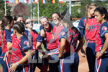 20/08/2022 - Happiness Bollate's players after bronze medal - 2022 WOMEN'S EUROPEAN PREMIER CUP - SOFTBALL - ALTRO