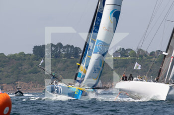 11/05/2022 - Manuel Cousin, GROUPE SÉTIN during the Défi Pom’Potes Runs of the Guyader Bermudes 1000 Race, IMOCA Globe Series sailing race on May 6, 2022 in Brest, France - DéFI POM'POTES RUNS OF THE GUYADER BERMUDES 1000 RACE, IMOCA GLOBE SERIES SAILING RACE - VELA - ALTRO