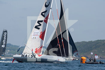 11/05/2022 - Isabelle Joschke, TEAM MACSF during the Défi Pom’Potes Runs of the Guyader Bermudes 1000 Race, IMOCA Globe Series sailing race on May 6, 2022 in Brest, France - DéFI POM'POTES RUNS OF THE GUYADER BERMUDES 1000 RACE, IMOCA GLOBE SERIES SAILING RACE - VELA - ALTRO