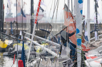11/05/2022 - Denis Van Weynbergh, LABORATOIRES DE BIARRITZ during the Défi Pom’Potes Runs of the Guyader Bermudes 1000 Race, IMOCA Globe Series sailing race on May 6, 2022 in Brest, France - DéFI POM'POTES RUNS OF THE GUYADER BERMUDES 1000 RACE, IMOCA GLOBE SERIES SAILING RACE - VELA - ALTRO