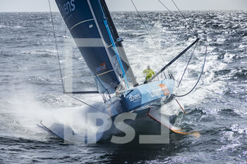 2022-09-15 - Skipper Thomas Ruyant on Imoca Linkedout during Training prior the Route du Rhum 2022 on September 8, 2022, off Groix, France - SAILING - TRAINING IMOCA LINKEOUT THOMAS RUYANT - SAILING - OTHER SPORTS