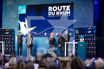 2022-12-12 - RHUM MULTI, Loic ESCOFFIER winner during the Prize Giving of the Route du Rhum 2022 on December 10, 2022 at Salon nautique de Paris in Paris, France - SAILING - ROUTE DU RHUM 2022 - PRIZE GIVING - SAILING - OTHER SPORTS