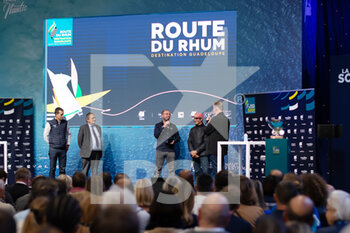 2022-12-12 - RHUM MULTI, Loic ESCOFFIER winner during the Prize Giving of the Route du Rhum 2022 on December 10, 2022 at Salon nautique de Paris in Paris, France - SAILING - ROUTE DU RHUM 2022 - PRIZE GIVING - SAILING - OTHER SPORTS