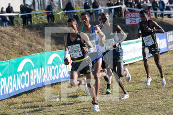 2022-01-30 - leading group during the last lap - WORLD CROSS COUNTRY TOUR - 90TH CINQUE MULINI 2022 - INTERNATIONALS - ATHLETICS
