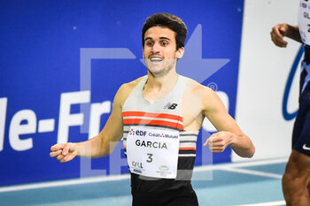 2022-02-17 - Mariano GARCIA of Spain during the World Athletics Indoor Tour, Meeting Hauts-de France Pas de Calais on February 17, 2022 at Arena Stade Couvert in Lievin, France - WORLD ATHLETICS INDOOR TOUR - INTERNATIONALS - ATHLETICS