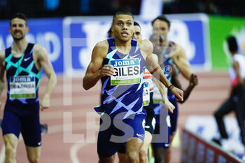 2022-03-02 - Elliot Giles of Great Britain in action during the Men 800 m of the World Athletics Indoor Tour Madrid 2022 on March 2, 2022 at the Polideportivo Gallur in Madrid, Spain -Photo Oscar J Barroso / Spain DPPI / DPPI - WORLD ATHLETICS INDOOR TOUR MADRID 2022 - INTERNATIONALS - ATHLETICS