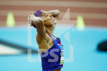 2022-03-02 - Yulimar Rojas of Venezuela in action during the Women Triple Jump of the World Athletics Indoor Tour Madrid 2022 on March 2, 2022 at the Polideportivo Gallur in Madrid, Spain -Photo Oscar J Barroso / Spain DPPI / DPPI - WORLD ATHLETICS INDOOR TOUR MADRID 2022 - INTERNATIONALS - ATHLETICS