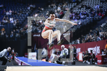 2022-03-06 - Senni Salminen of Finland (Women's Triple Jump) competes during the World Athletics Indoor Tour, Meeting de Paris 2022 on March 6, 2022 at Accor Arena in Paris, France - WORLD ATHLETICS INDOOR TOUR, MEETING DE PARIS 2022 - INTERNATIONALS - ATHLETICS