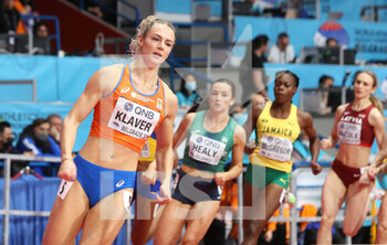 2022-03-18 - Like Klaver of Netherlands, Heats 400 M Women during the World Athletics Indoor Championships 2022 on March 18, 2022 at Stark Arena in Belgrade, Serbia - WORLD ATHLETICS INDOOR CHAMPIONSHIPS 2022 - INTERNATIONALS - ATHLETICS