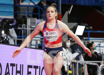 2022-03-18 - Lada Vondrova of Czech Republic, Heats 400 M Women during the World Athletics Indoor Championships 2022 on March 18, 2022 at Stark Arena in Belgrade, Serbia - WORLD ATHLETICS INDOOR CHAMPIONSHIPS 2022 - INTERNATIONALS - ATHLETICS